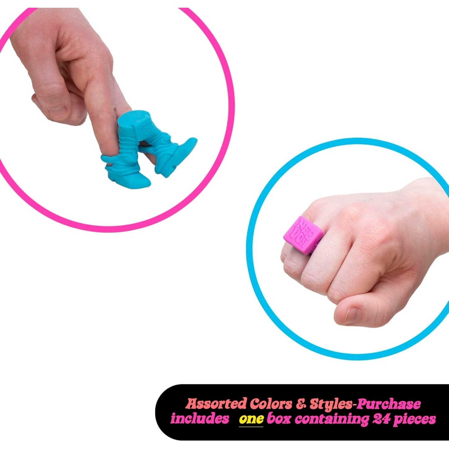 NeeDoh Squishmas Advent Calendar – 24 Mini Toys - Image 3